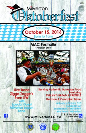 Milverton Oktoberfest 2016