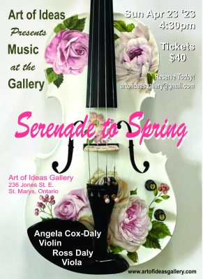 Mannheim Virtuosi String Duo-Angela & Ross- St Marys Concert-Apr 03 '23