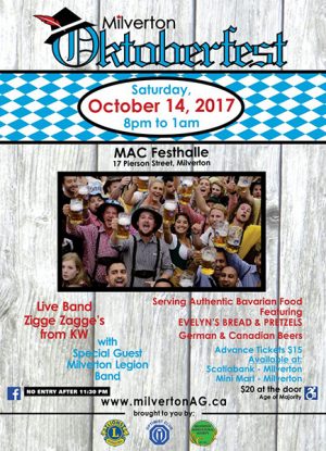 Milverton Oktoberfest 2017